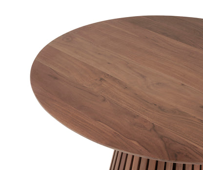 Eetkamertafel Ø130, Acacia Naturale