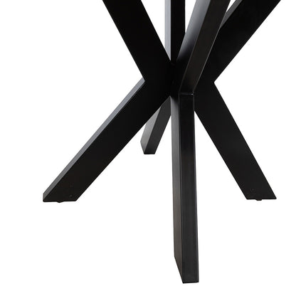 Eetkamertafel Ø130, Mango Smooth Natural