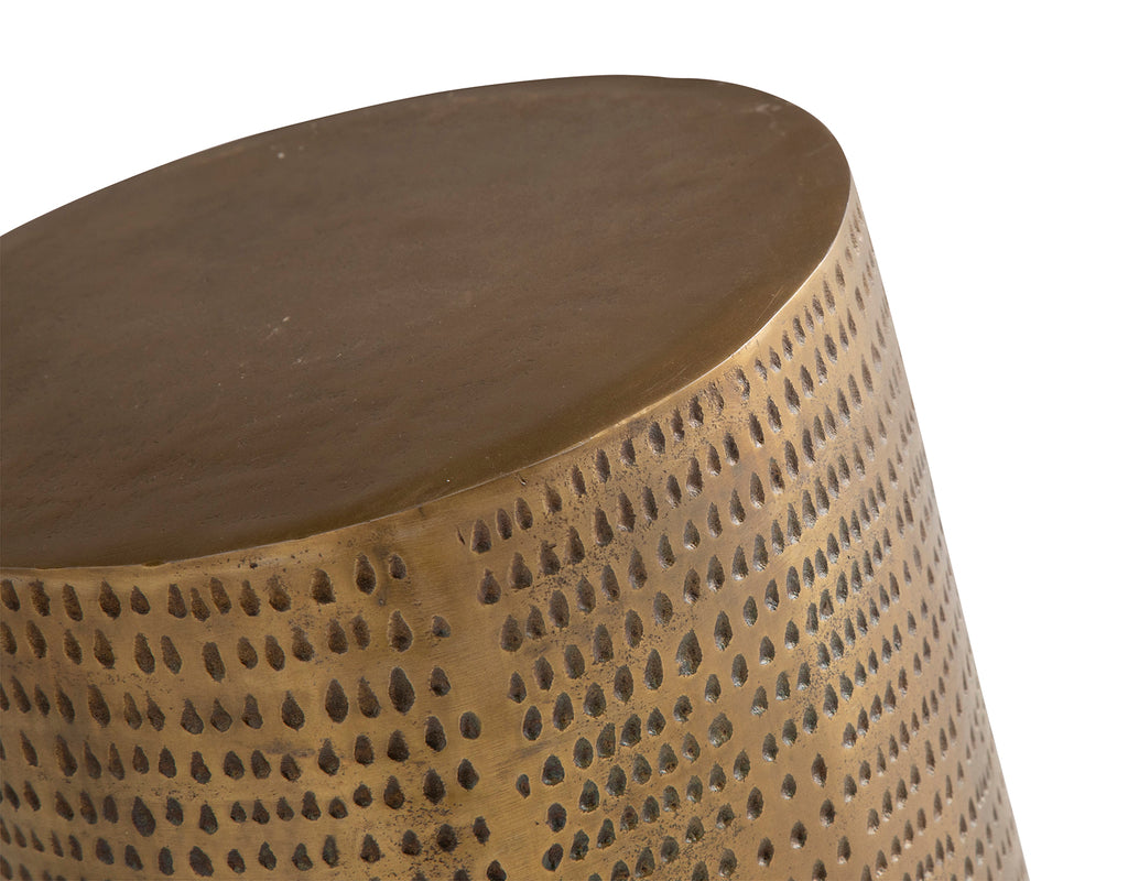 Hammer tabouret, Brass antique