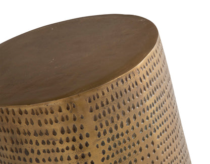 Hammer tabouret, Brass antique