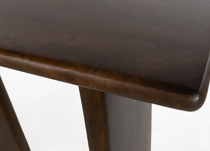 Lagos wandtafel 160, Mango Dark Walnut