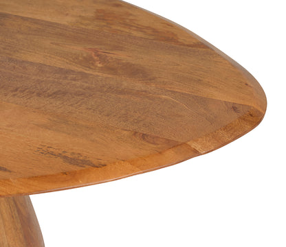 Salontafel 120, geometrisch, Ginger