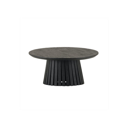 Salontafel Ø90, Acacia Black