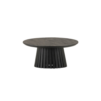 Salontafel Ø90, Acacia Black