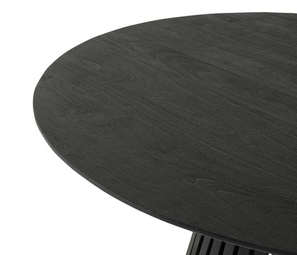 Salontafel Ø90, Acacia Black