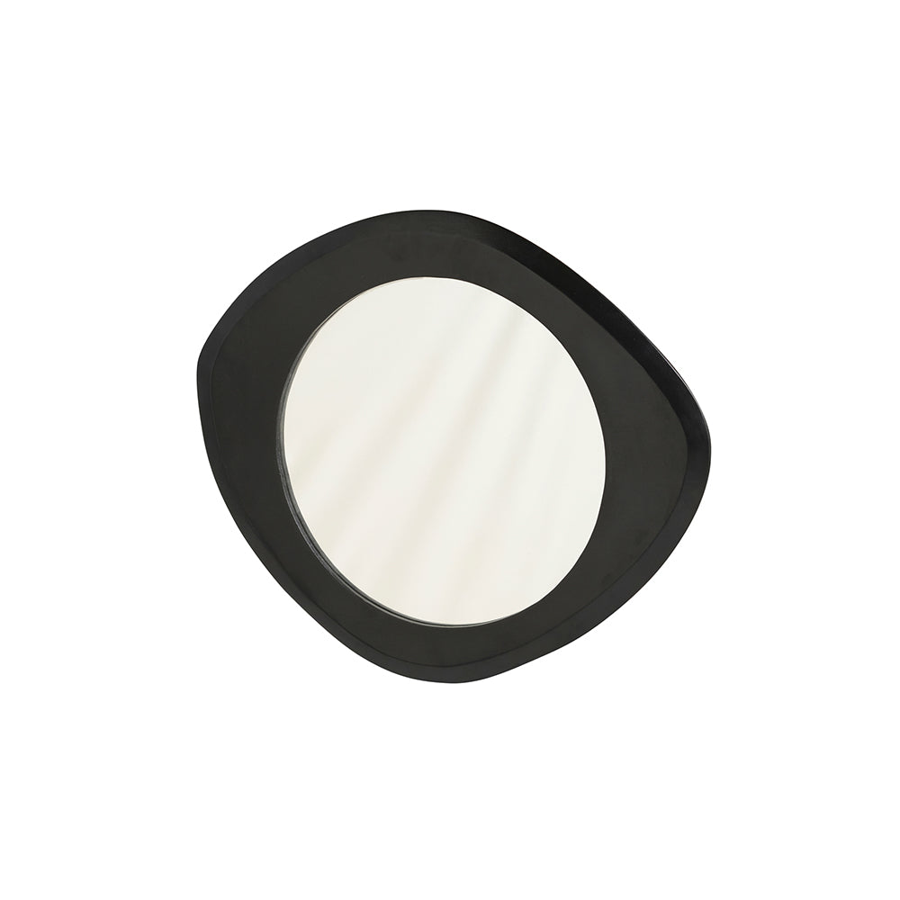 Spiegel 70, geometrisch, Black