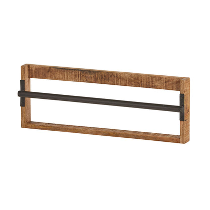 Tijdschriften wandrek hout (set of 2)