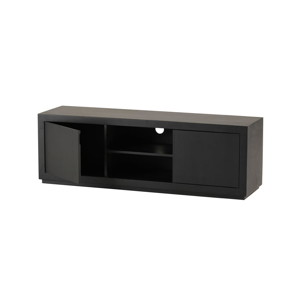 TV dressoir 150 met 2 deuren en 2 open vakken