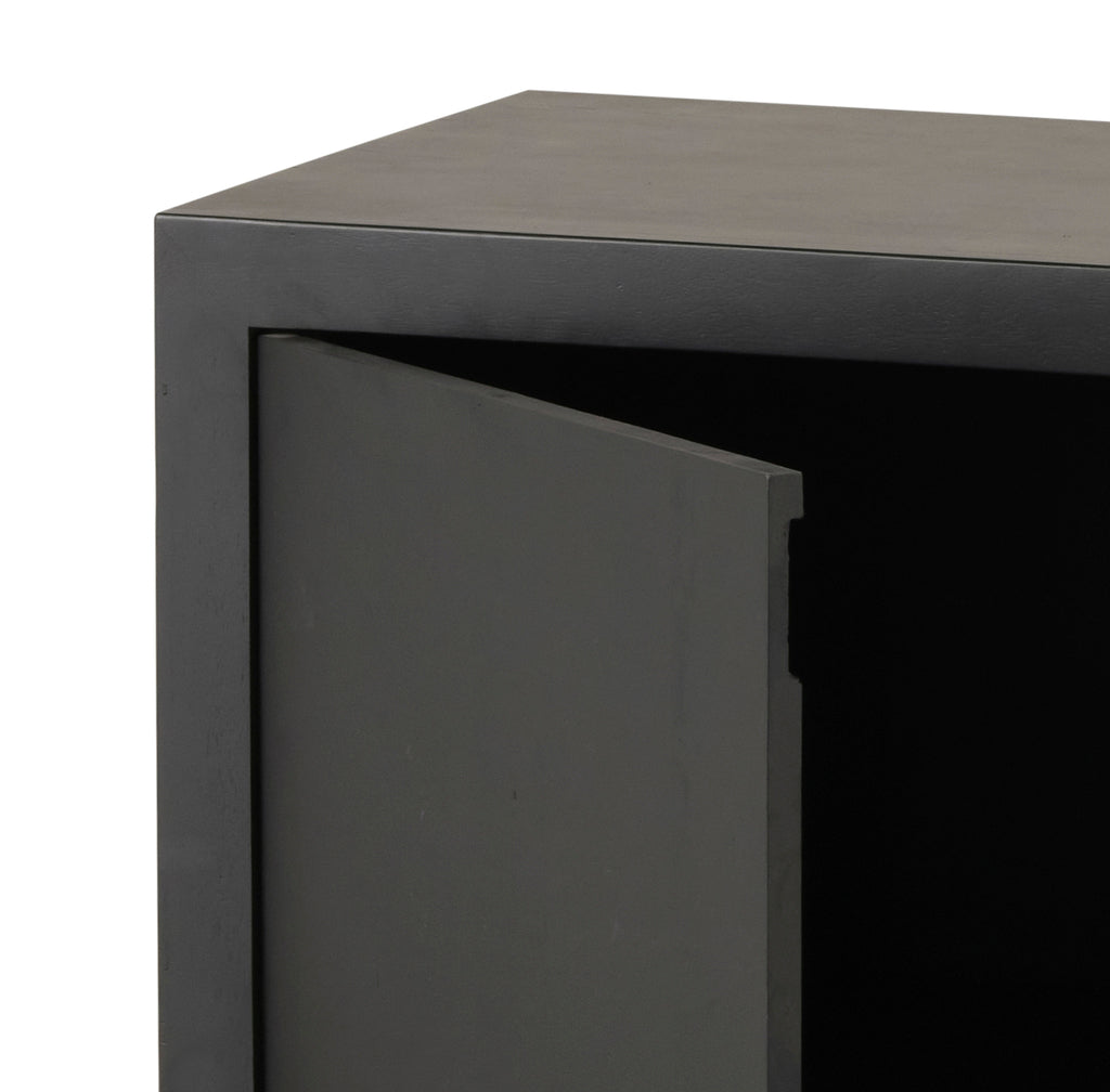 TV dressoir 150 met 2 deuren en 2 open vakken
