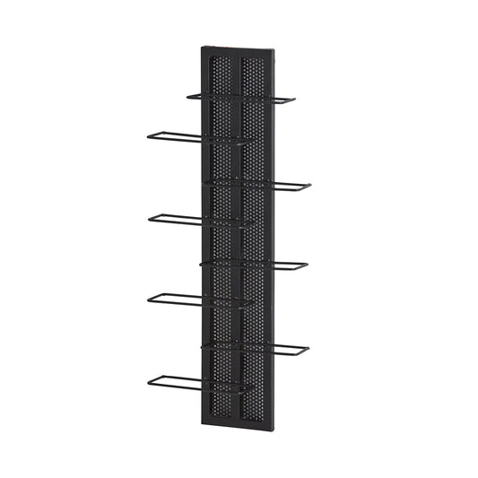 Wand wijnrek metaal (set of 2)